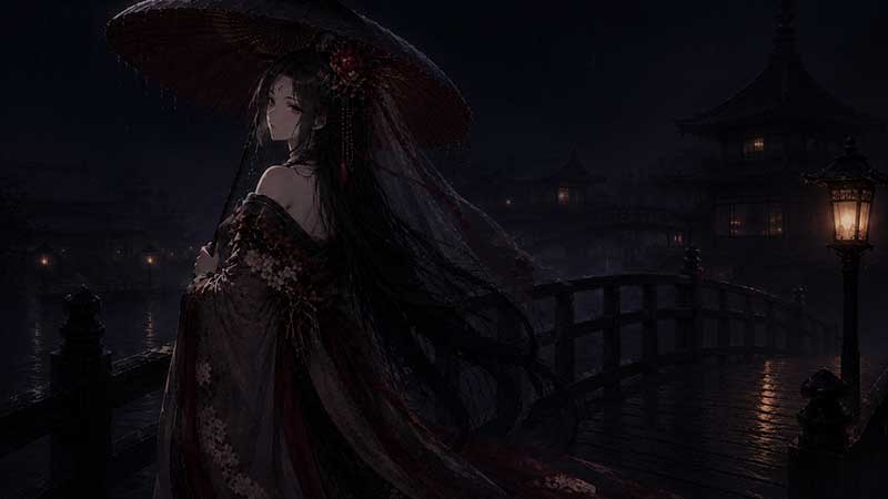 飛縁魔の怪異譚『紅をさす女』｜命ではなく“縁”を奪う女の怪異譚