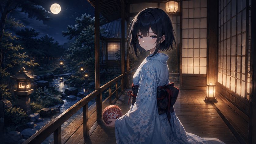 座敷わらし｜奥座敷の赤い毬【日本の妖怪の話】