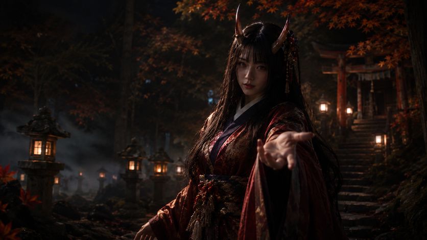 鬼女紅葉|紅葉の酒