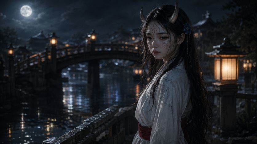 橋姫｜雨夜の櫛【日本の妖怪の話】