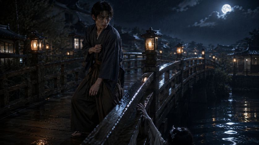 橋姫|雨夜の櫛