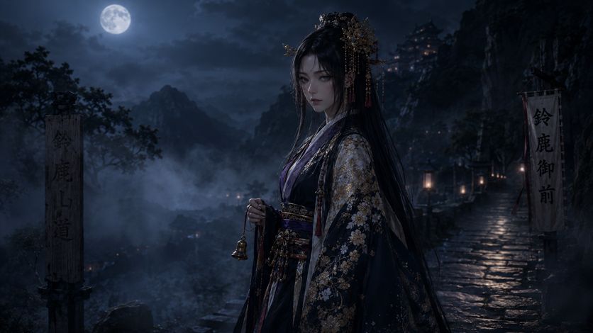 鈴鹿御前｜鈴の音の御殿【日本の妖怪の話】