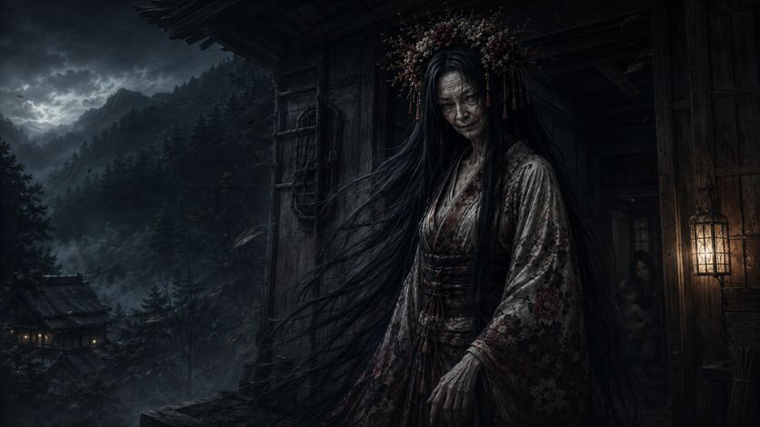 山姥｜櫛のかけら【日本の妖怪の話】