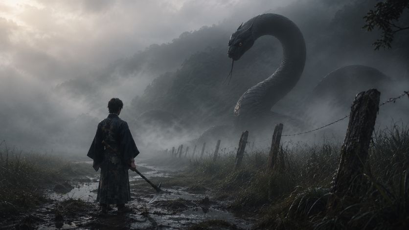 夜刀神|畔に残る蛇の道