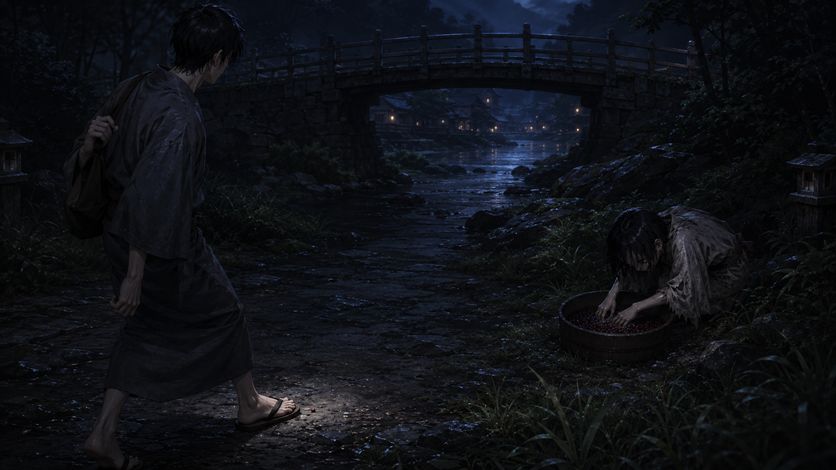 小豆洗い｜洗えぬ小豆