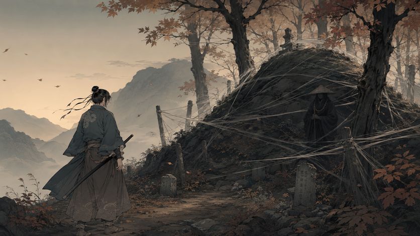 土蜘蛛|塚の糸